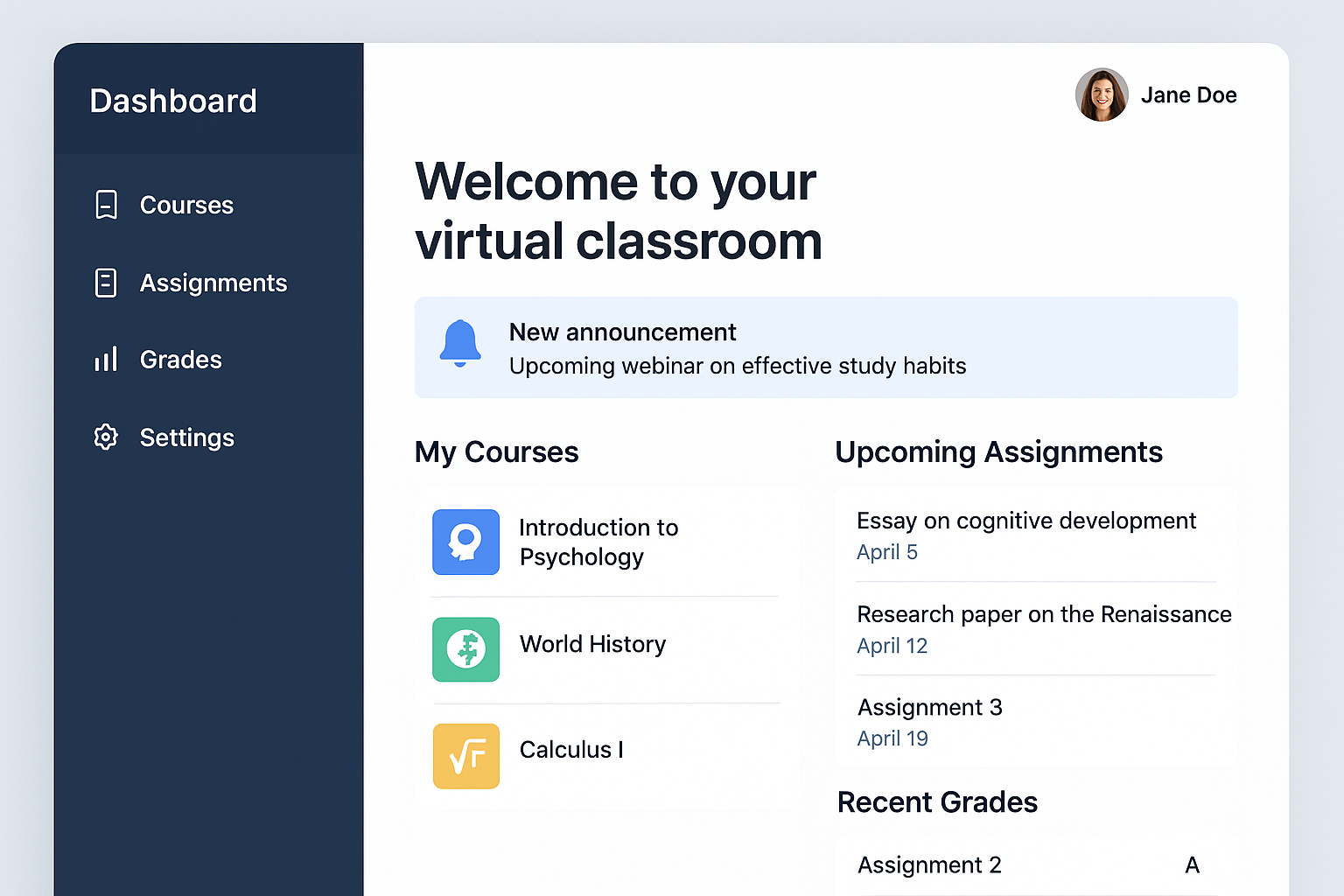 Online Learning Platform